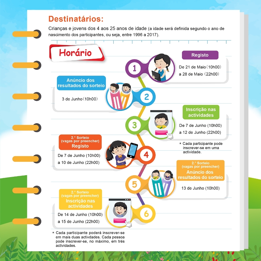 Programa das Actividades de Férias 2021