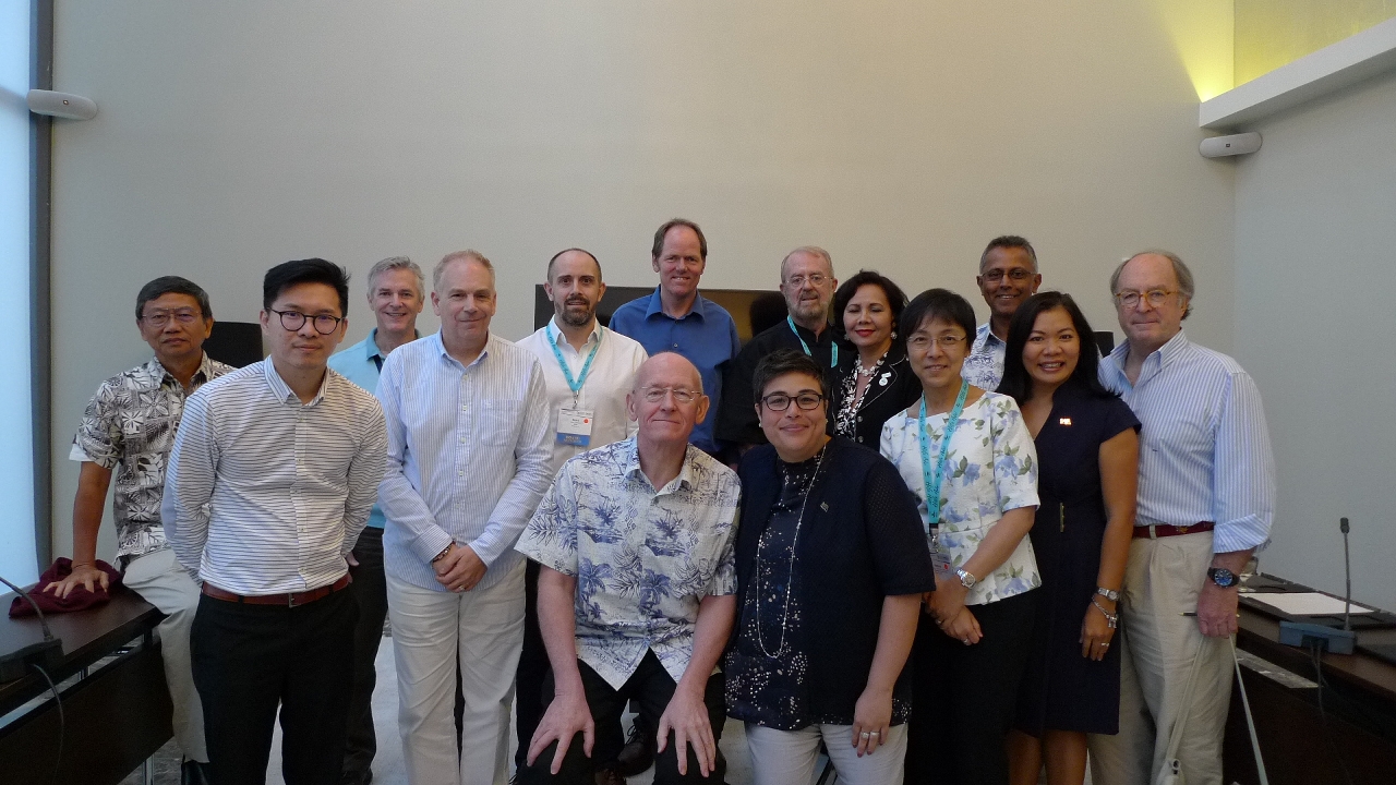 MGTO Director with PATA Executive Board members after being elected