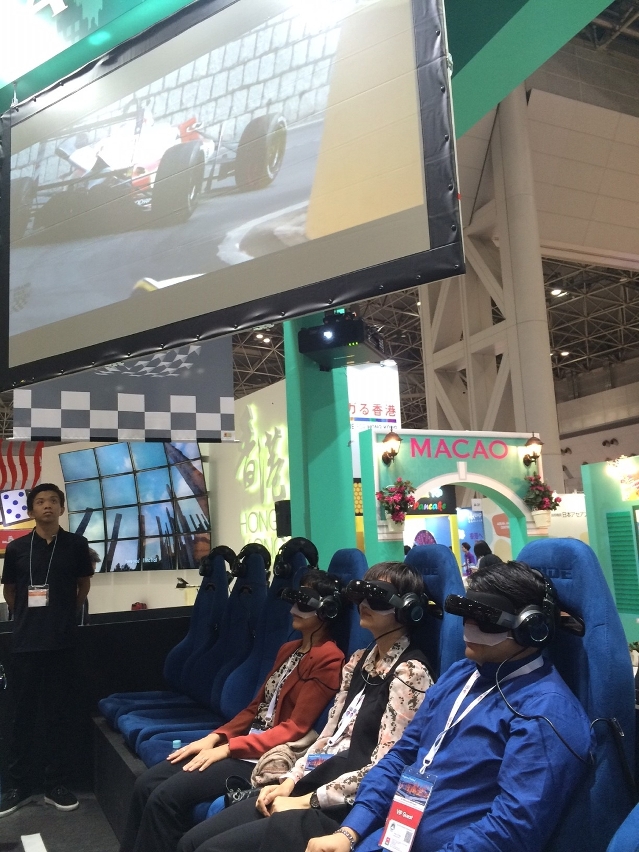 Macao virtual reality tour is the main attraction this year of MGTO’s booth at the expo