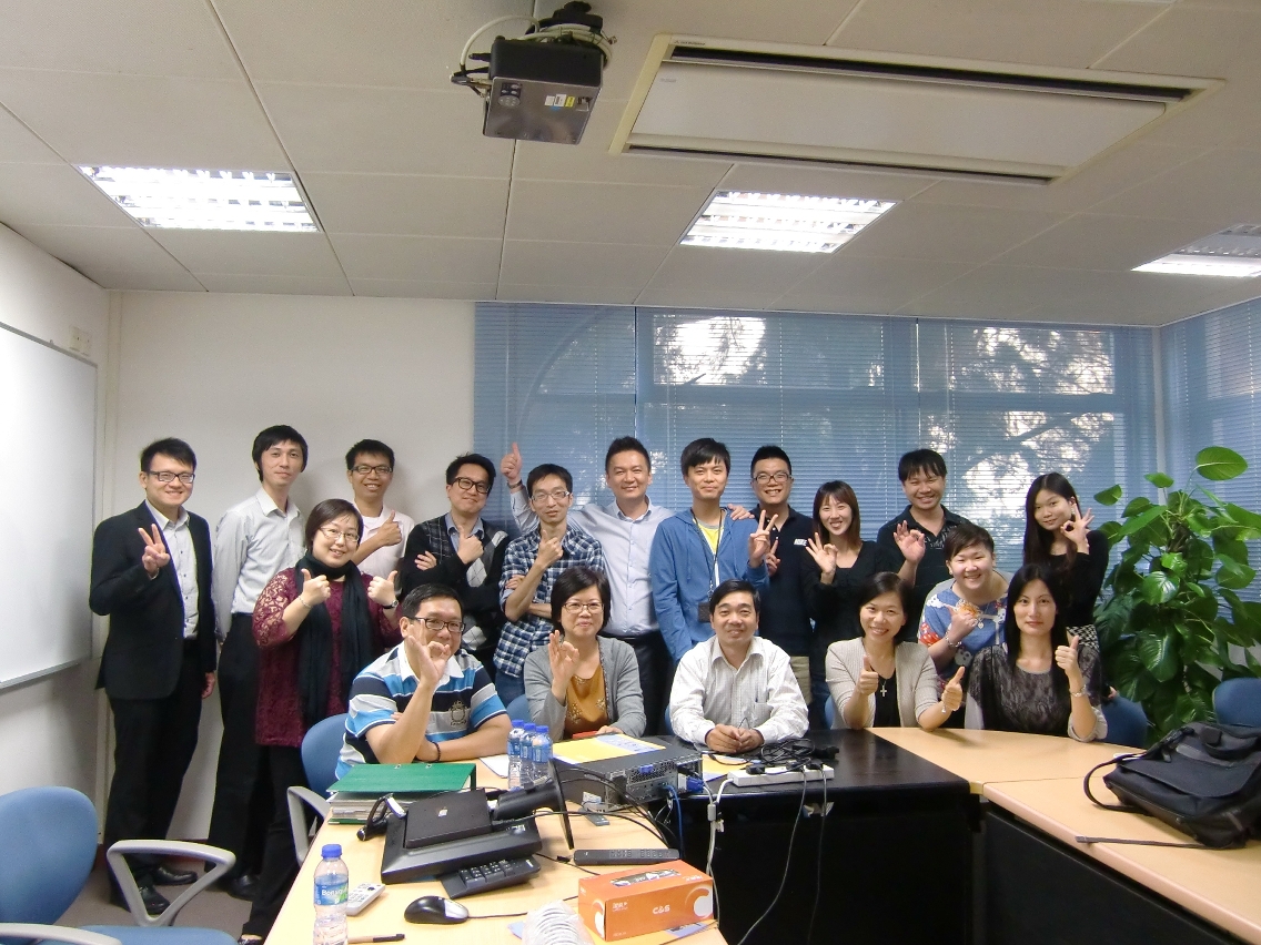 The Information Technology Team of IFT took a group photo after receiving the ISO20000 certificate