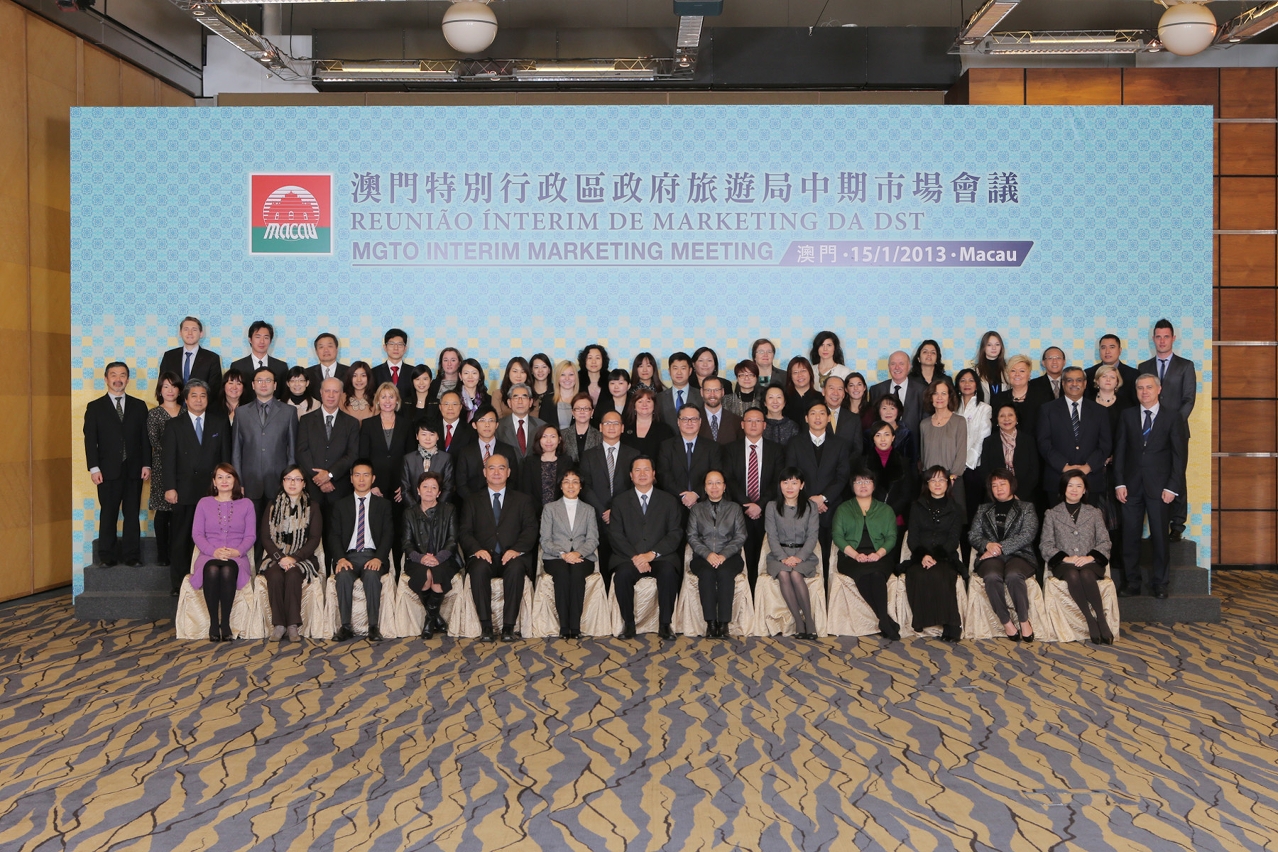 Secretary Cheong with MGTO officials and representatives around the world