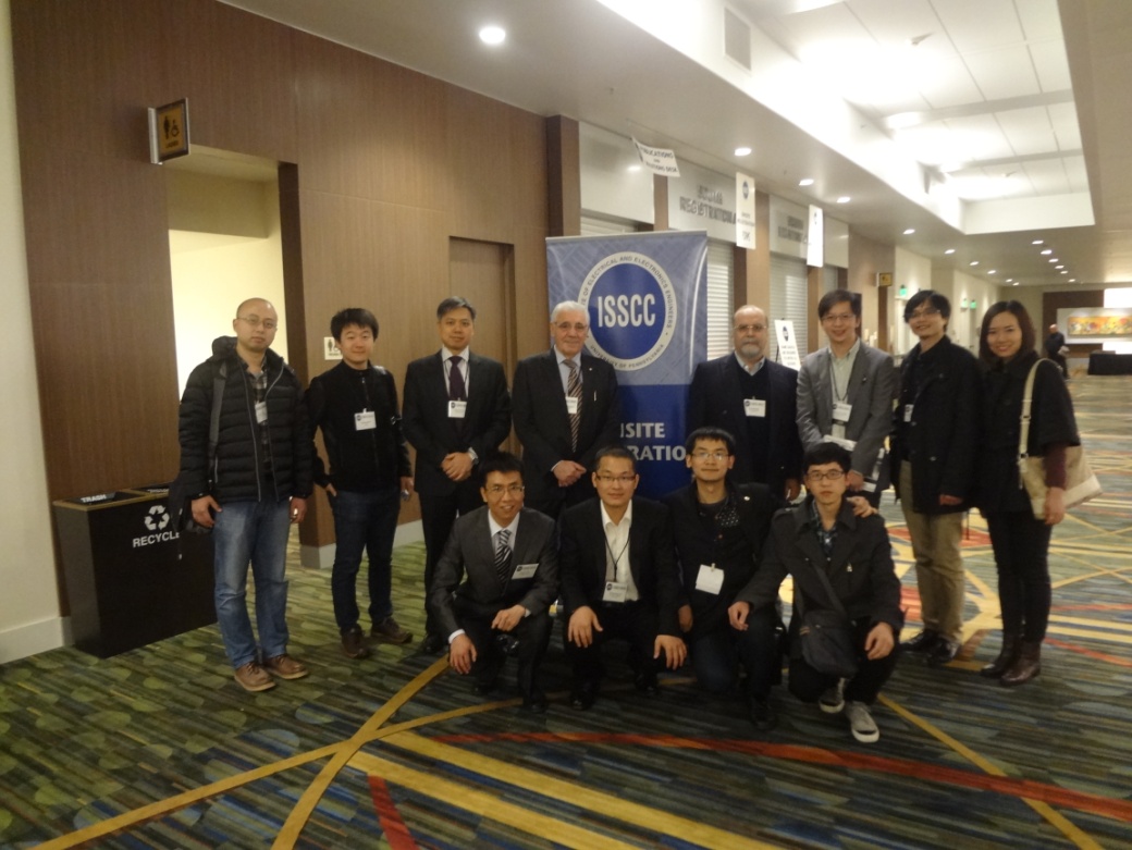 UM representatives at the 61st ISSCC