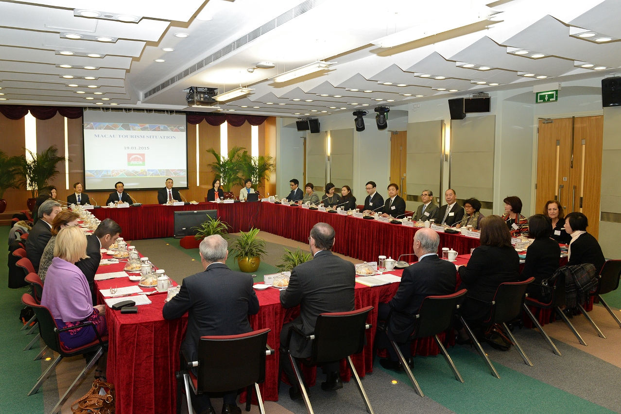 The annual meeting of the marketing representatives of the Macao Government Tourist Office