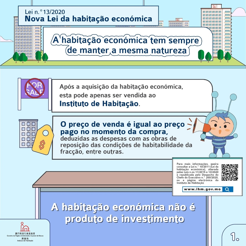 A habitação económica tem sempre de manter a mesma natureza