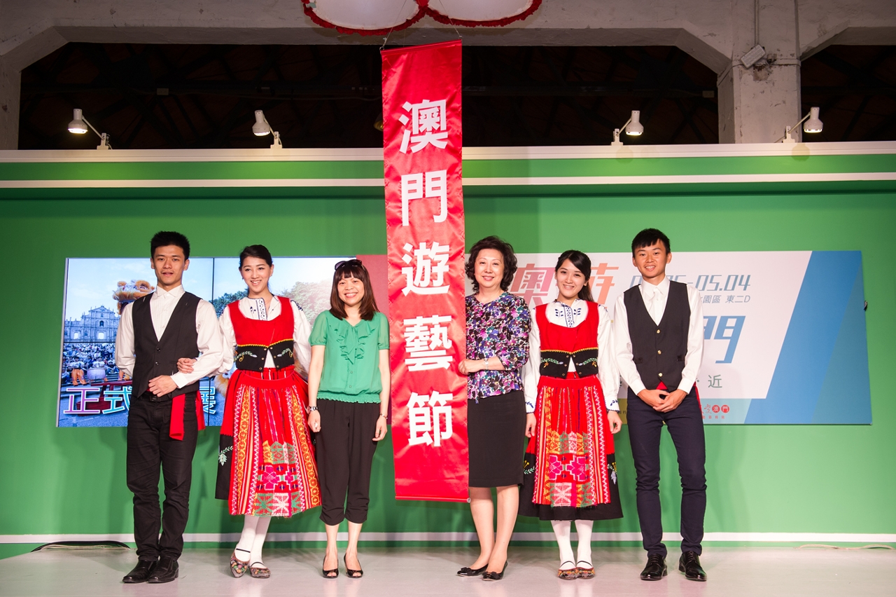 Head of Macau Economic and Cultural Office in Taiwan, China, Nadia Leong Kit Chi and MGTO