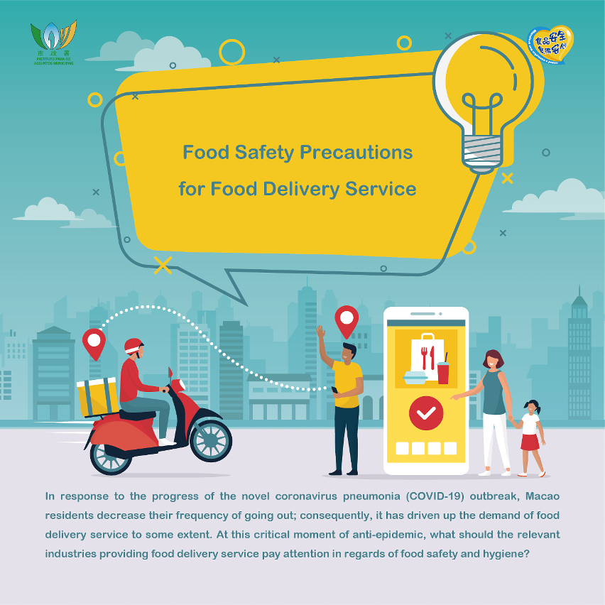 food safety precautions for food delivery service