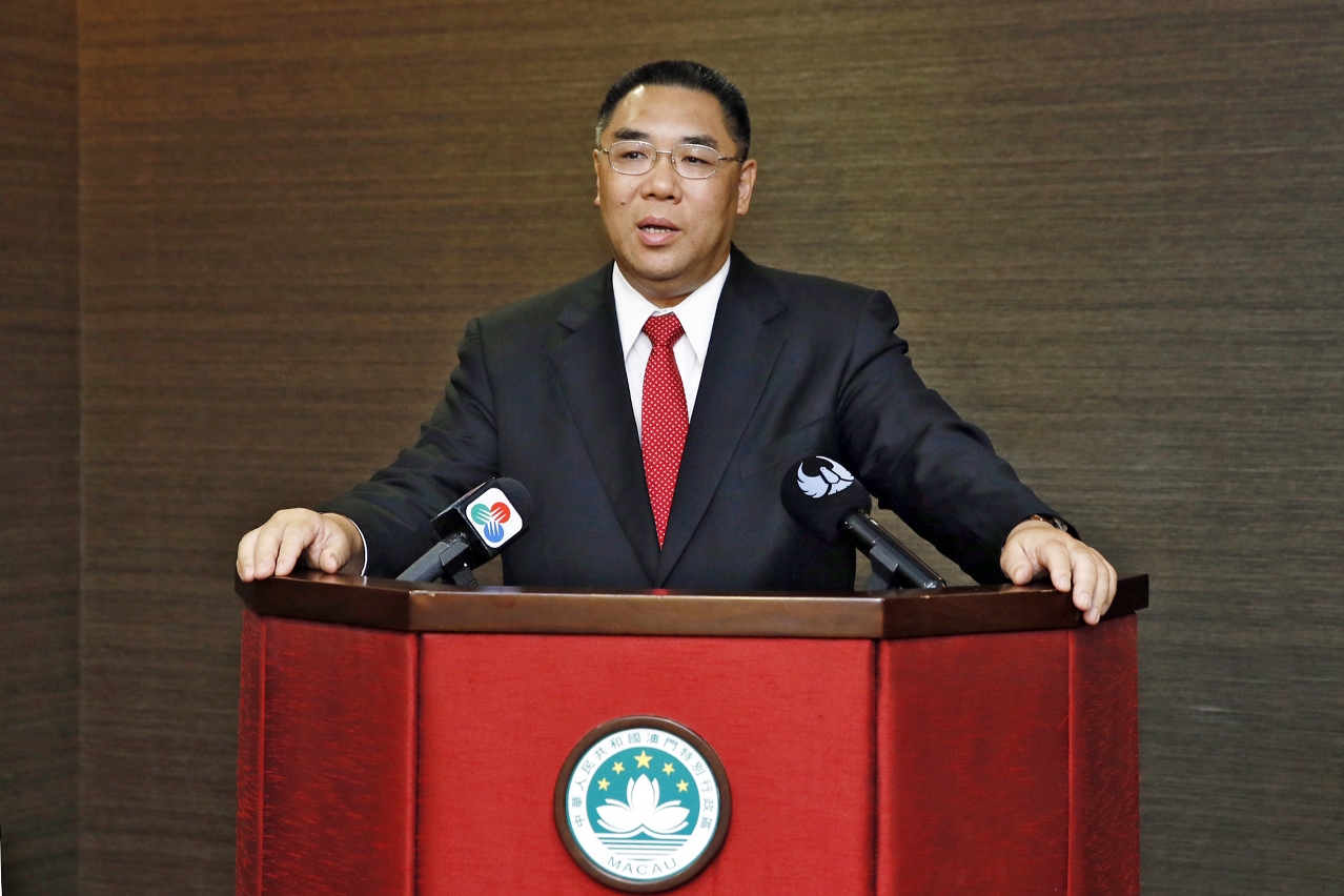 Chief Executive, Mr Chui Sai On, concludes his visit to Beijing at the Representative Office of the Macao SAR in Beijing.