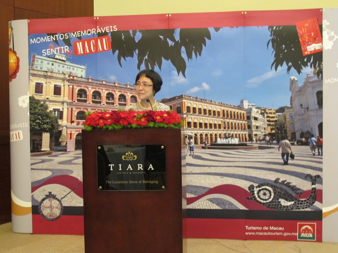 Senna Fernandes promotes Macau to local trade partners