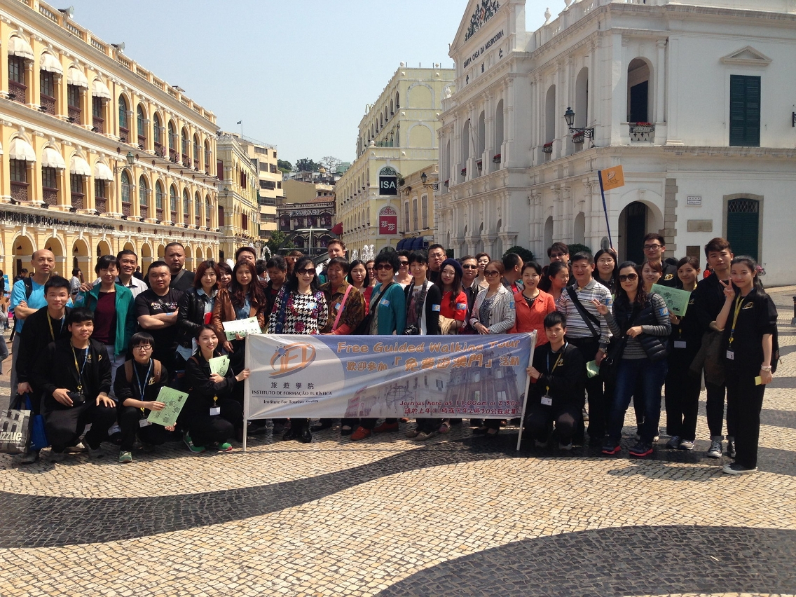 IFT’s Year Two students of Tourism Business Management Degree Programme organise free guided tours for tourists and local residents