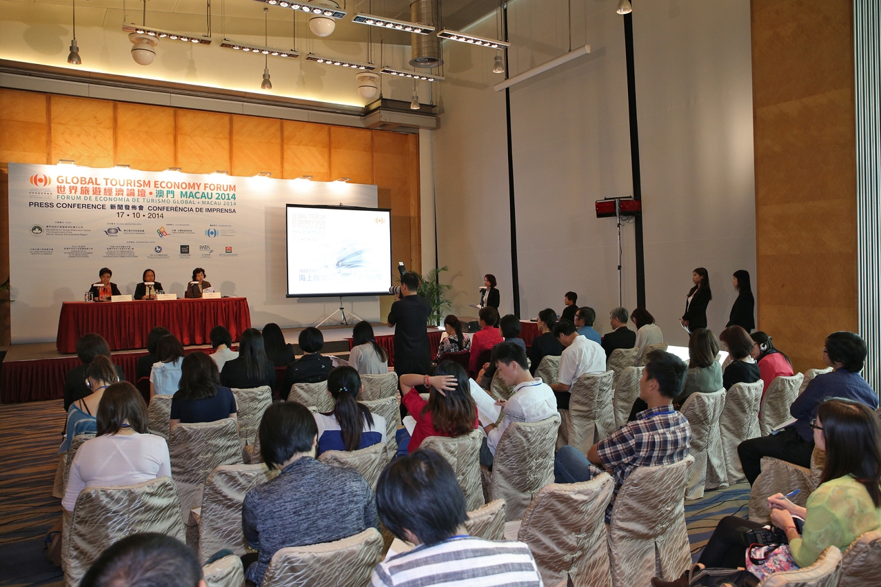 Global Tourism Economy Forum • Macau 2014 press conference