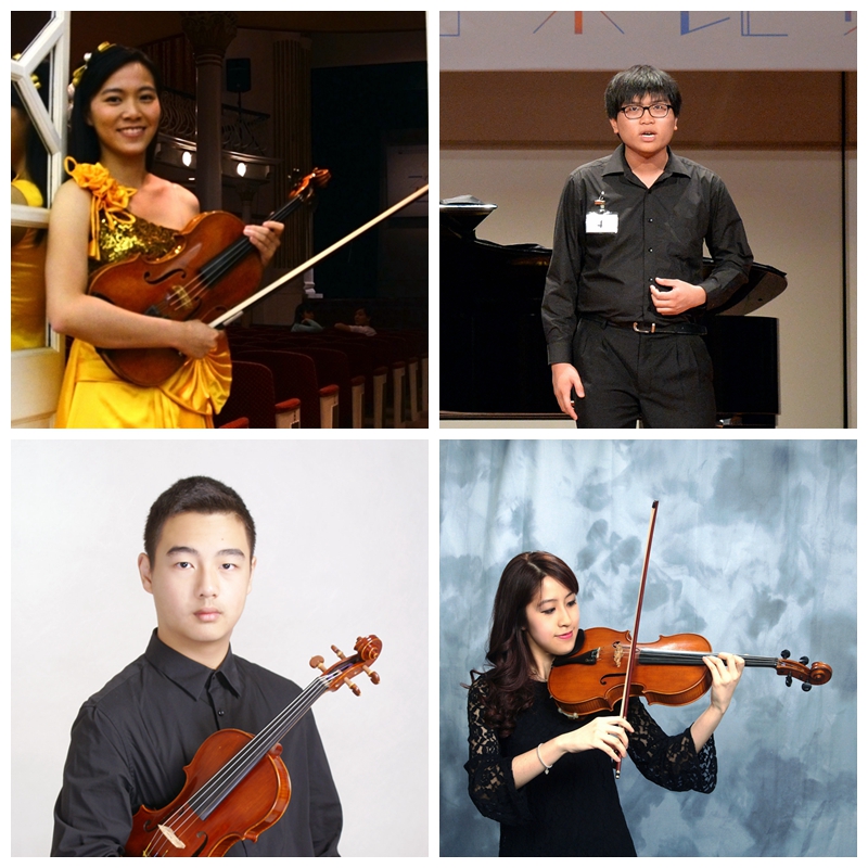 Young violinists and violists cooperate with the Macao Orchestra in the “Flourishing Arts” Concert