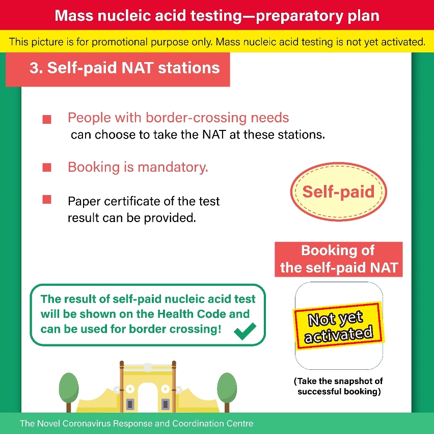 3. Mass nucleic acid testing-preparatory plan