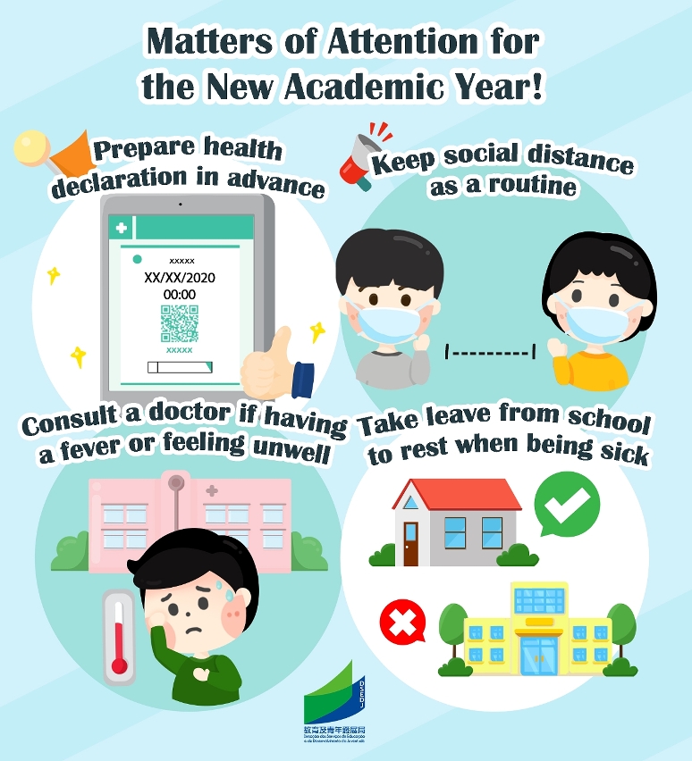 Matters of Attention for the New Academic Year 2