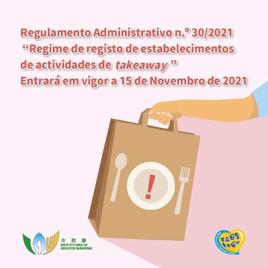 (Infografia) Regime de registo de estabelecimentos de actividades de takeaway