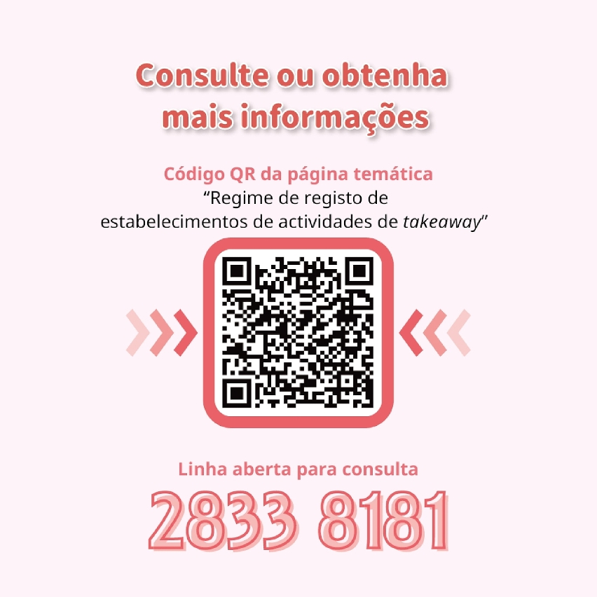 (Infografia) Regime de registo de estabelecimentos de actividades de takeaway