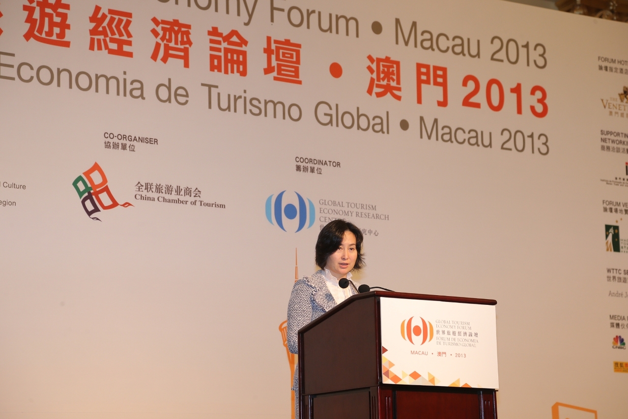 Ms. Pansy Ho, Vice Chairman and Secretary-General of Global Tourism Economy Forum, concluded this edition of the GTE-Forum.