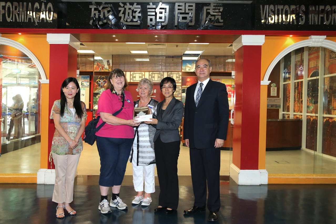 MGTO Officials and Lucky Tourists