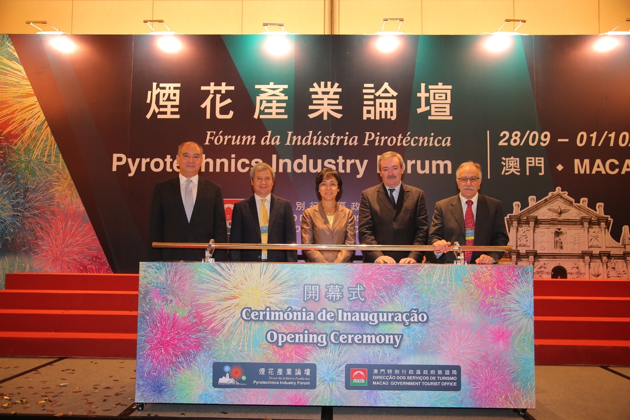 Pyrotechnic Industry Forum opening ceremony