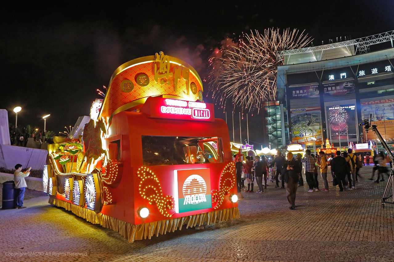 Celebrations organized by MGTO for Chinese New Year expected to attract visitors to different areas of the city, unveiling other attractions of Macau