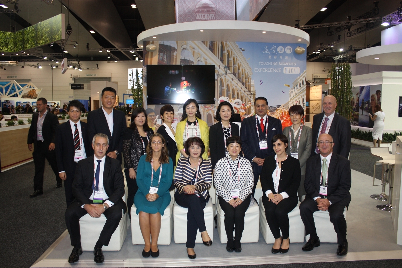 MGTO and trade representatives at AIME 2015