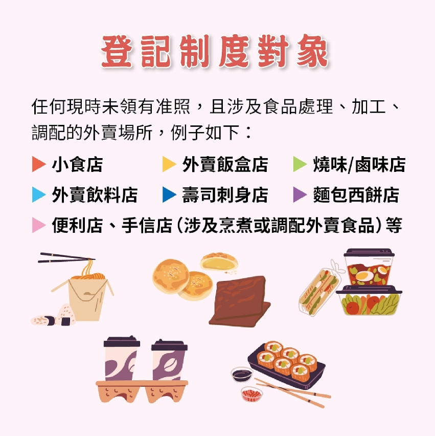 外賣食品活動強制登記制度05