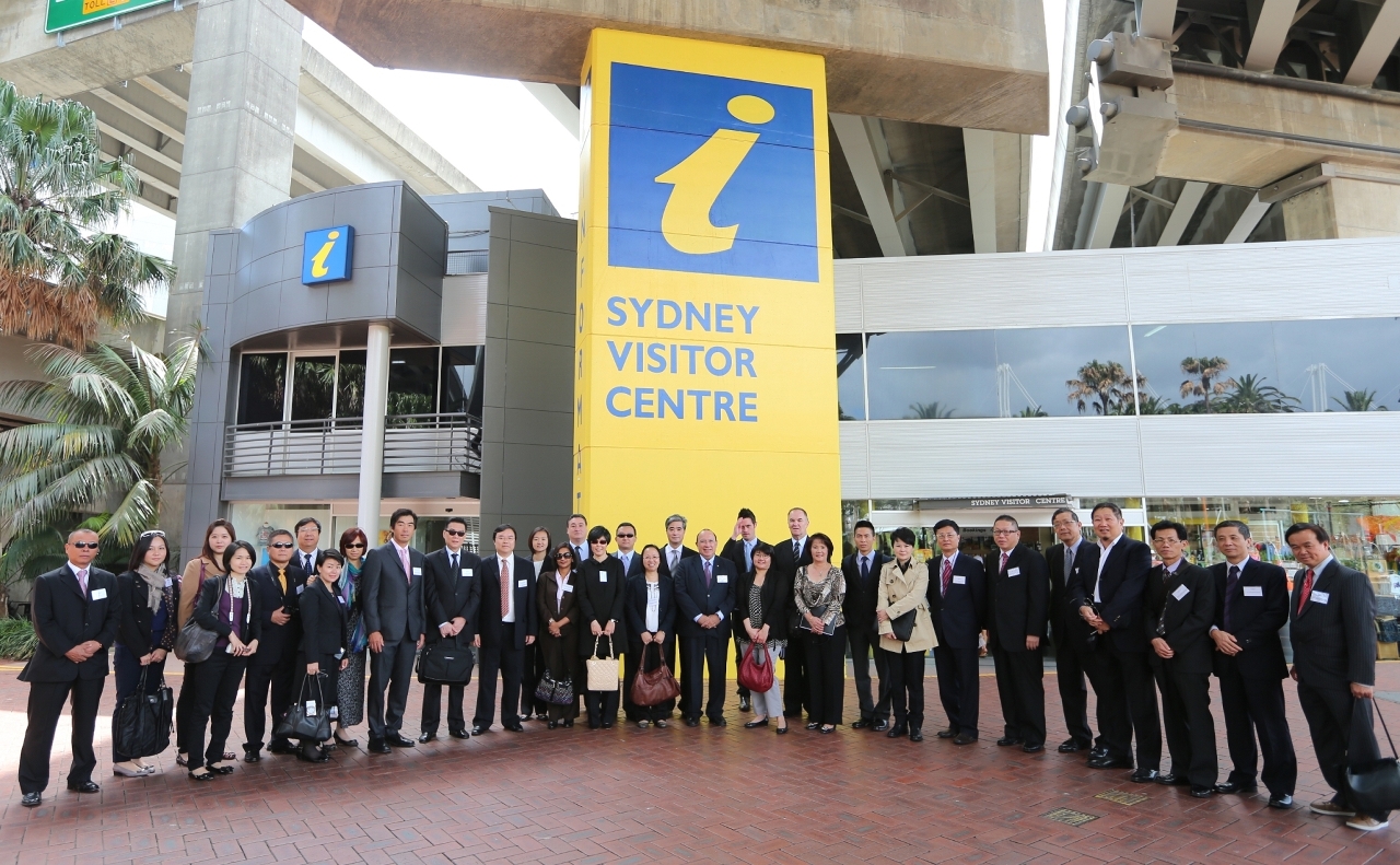 Grupo visita Darling Harbour
