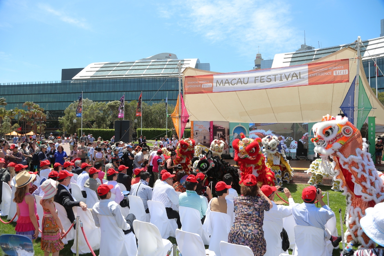 Macau Festival at outdoor Sydney