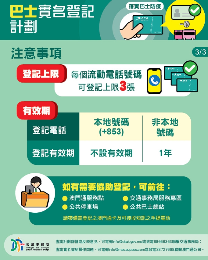 巴士實名登記計劃3