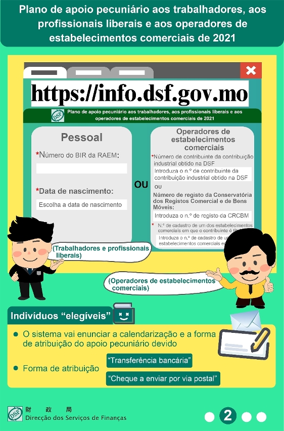 Plano de Apoio Pecuniário aos Trabalhadores, aos Profissionais Liberais e aos Operadores de Estabelecimentos Comerciais O sistema de consulta pormenorizada activa-se amanhã (dia 23)_2