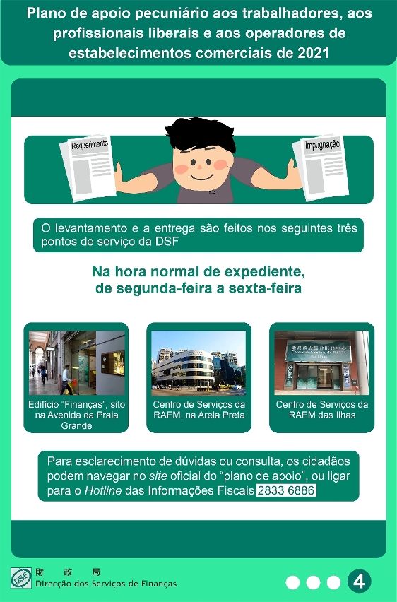 Plano de Apoio Pecuniário aos Trabalhadores, aos Profissionais Liberais e aos Operadores de Estabelecimentos Comerciais O sistema de consulta pormenorizada activa-se amanhã (dia 23)_4