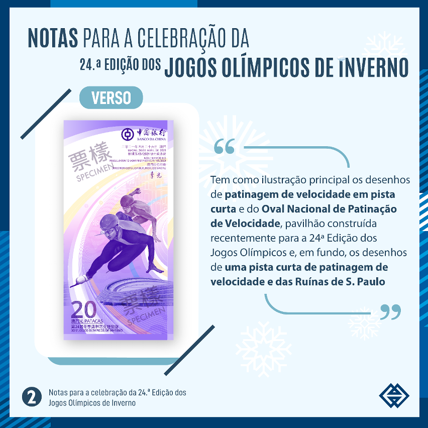 ubscrição de notas para a celebração da 24ª Edição dos Jogos Olímpicos de Inverno iniciar-se-á a partir da próxima Quarta-feira