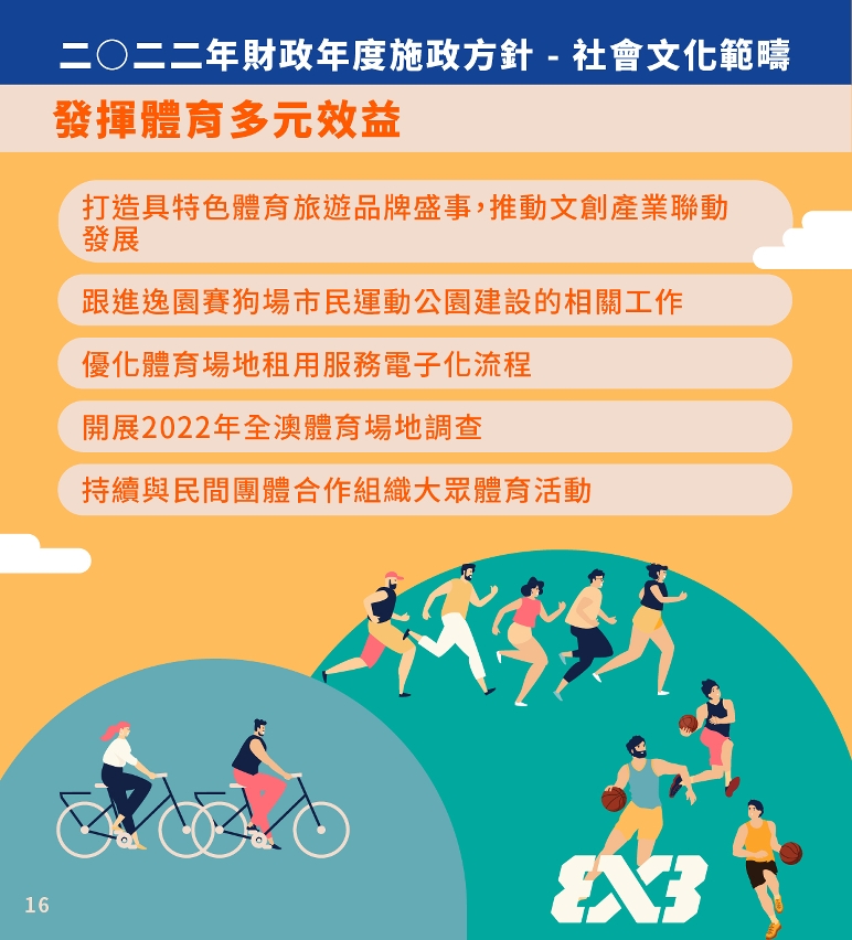 發揮體育多元效益