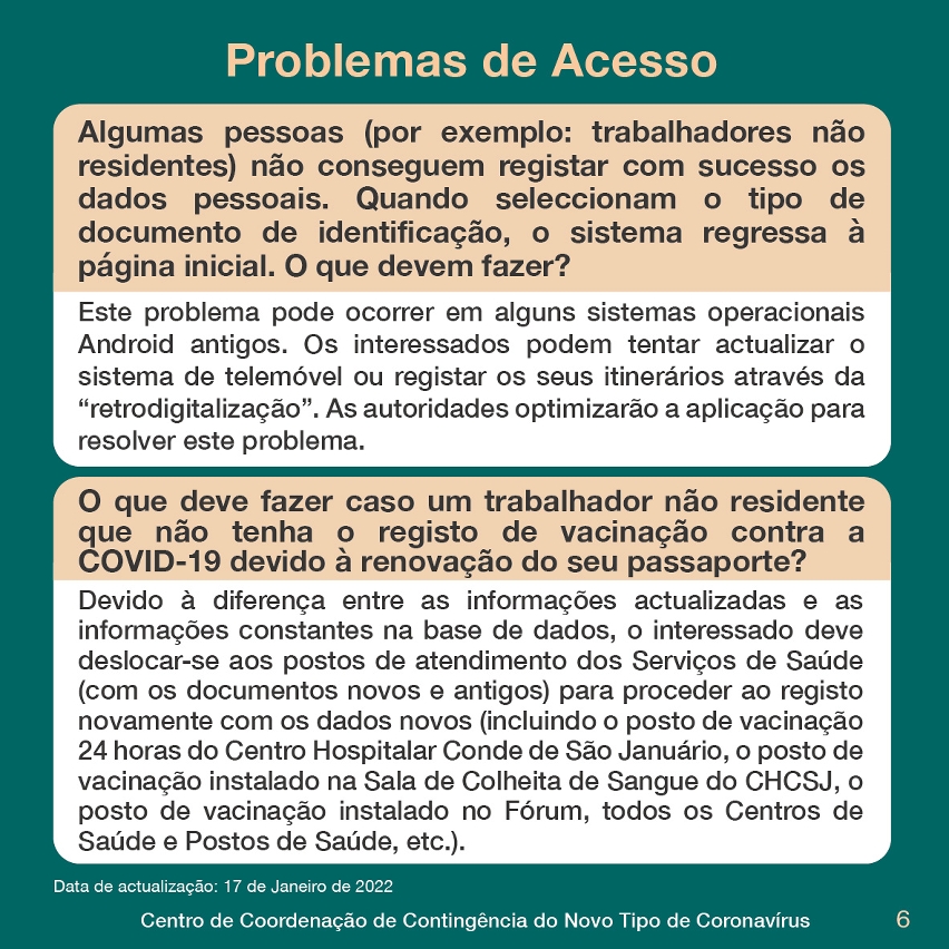 Perguntas frequentes sobre utilização do registo de itinerário