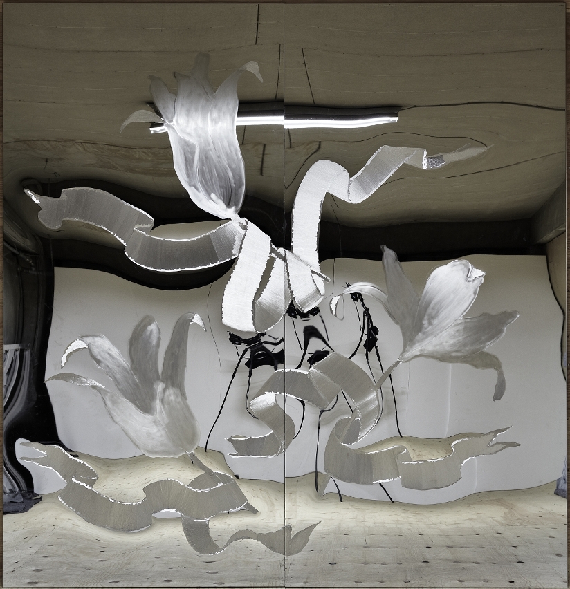 Stainless steel engraving Frozen Moment 6