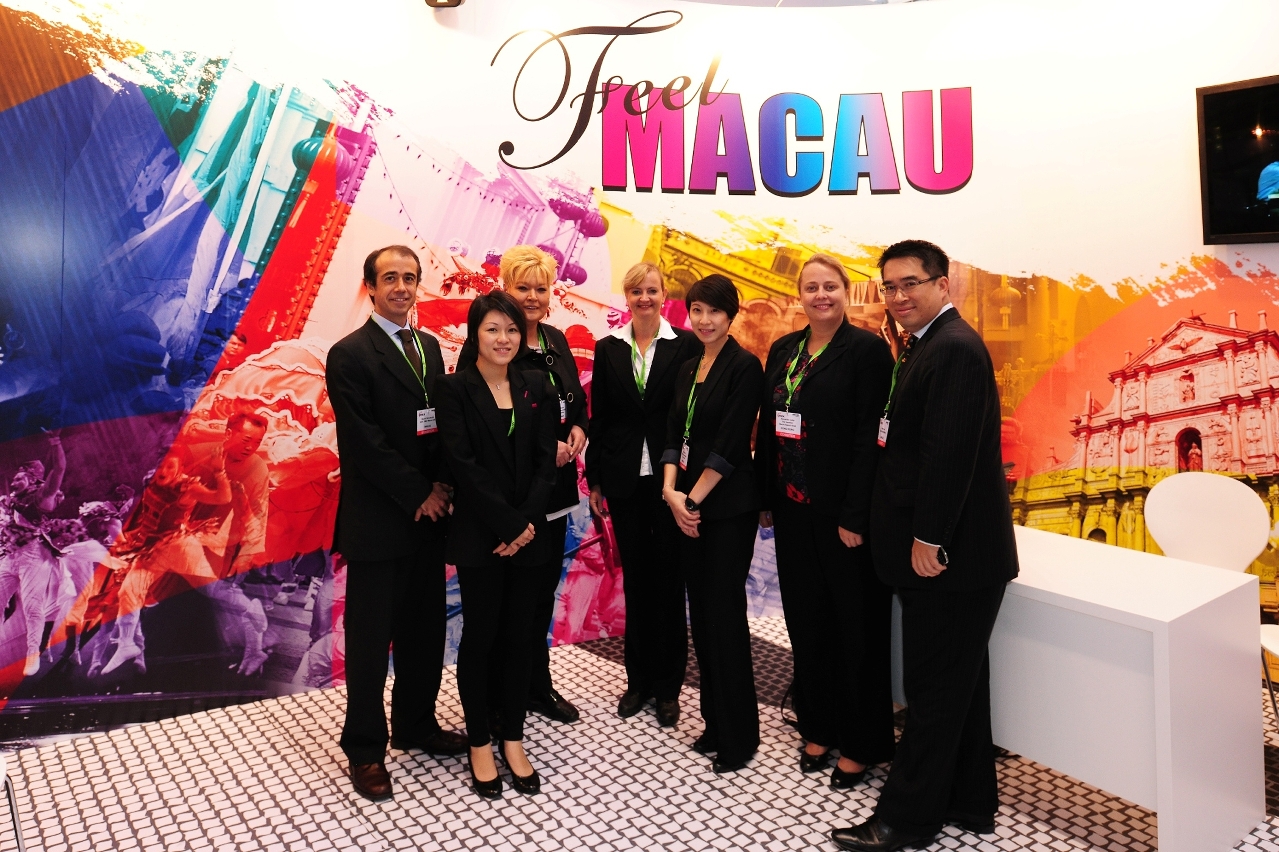 MGTO and Macau trade representatives promote Macau business tourism in Frankfurt.