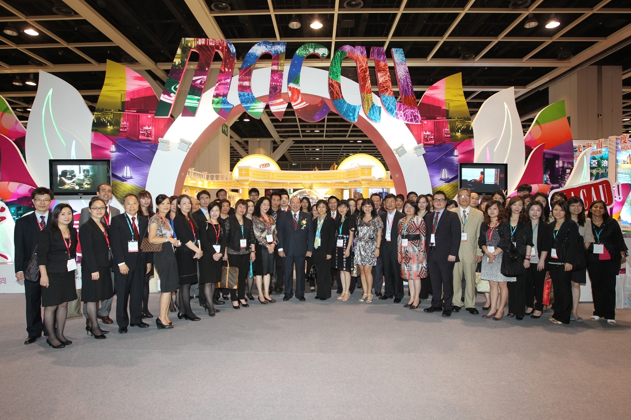 MGTO Director Antunes and the Macau delegation participated at the opening of ITEHK 2011
