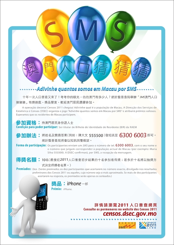 SMS poster