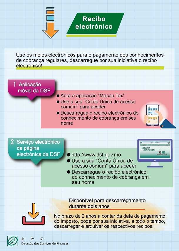 A Direcção dos Serviços de Finanças lança a partir de Maio o recibo electrónico_２