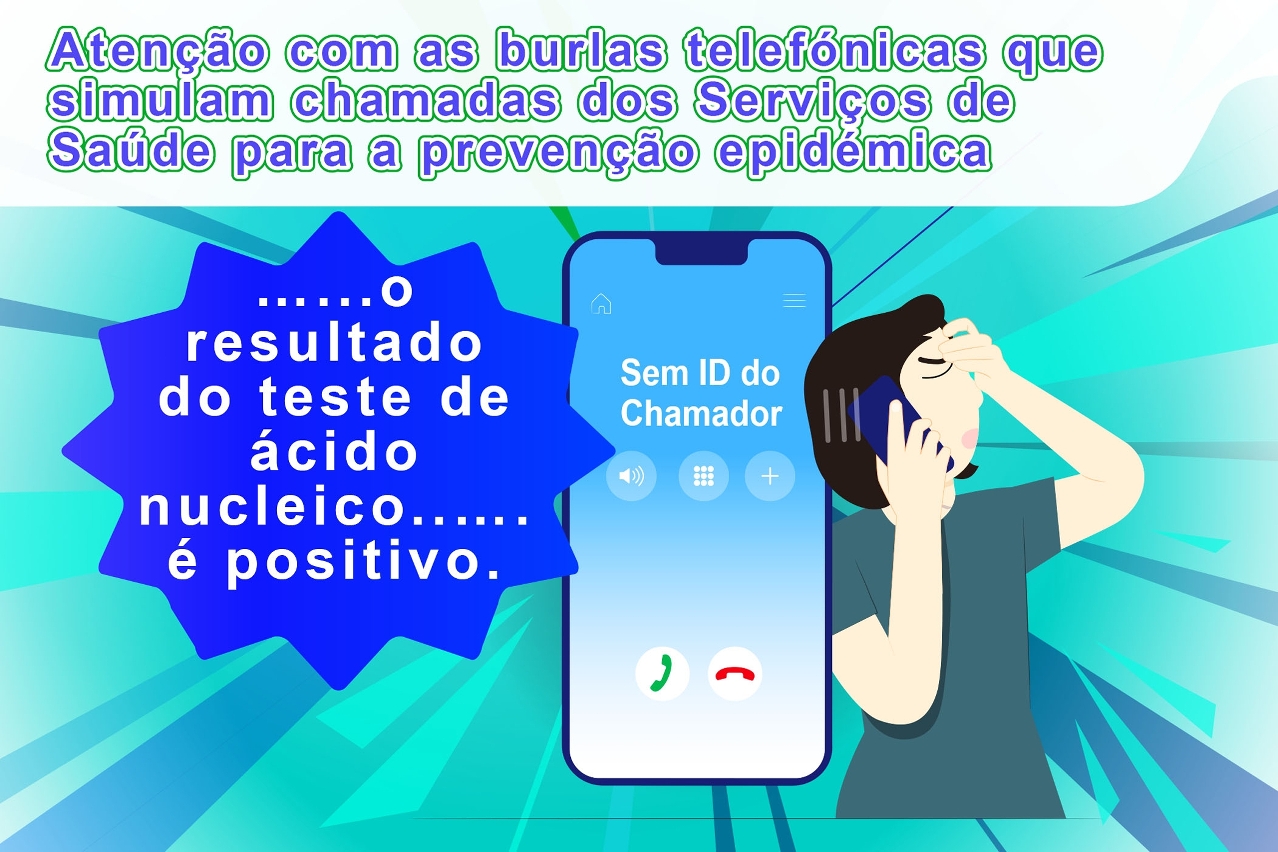 A PJ apela aos cidadãos para terem cuidado com as burlas que simulam chamadas telefónicas dos Serviços de Saúde