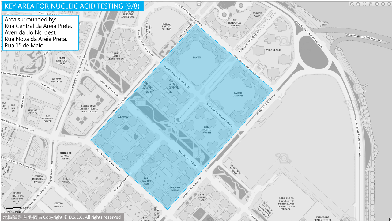 key area - the vicinity of edf. polytec garden