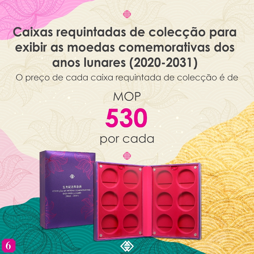 O prazo para subscrição das moedas comemorativas do Ano Lunar do Coelho e a caixa requintada de colecção inicia-se na próxima segunda-feira