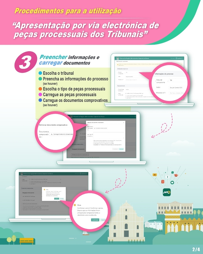 Apresentação por via electrónica das peças processuais dos tribunais - 2