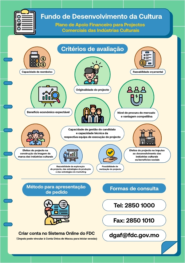 2.ª ronda do “plano de apoio financeiro para projectos comerciais das indústrias culturais”-04