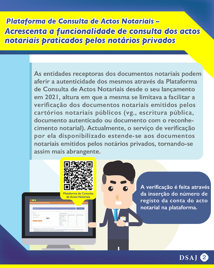 DSAJ lança vários serviços de registos e notariado para facilitar a vida da população