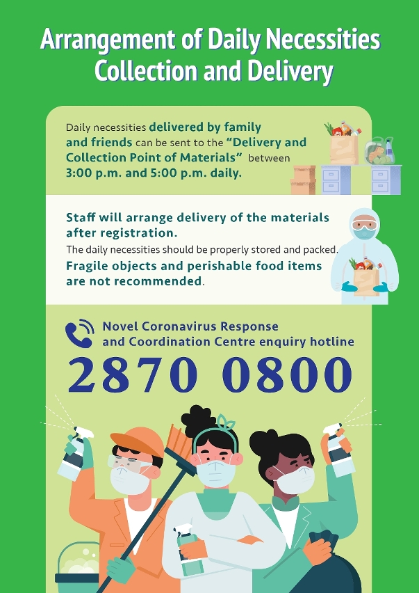 [infographic 4] the following arrangements are in place when nucleic acid screening is carried out in a building where a patient resides