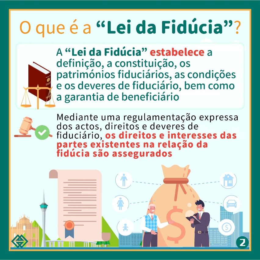 A “Lei da Fidúcia” entrou em vigor no dia 1 de Dezembro, de modo a apoiar o desenvolvimento das actividades de gestão de fortunas