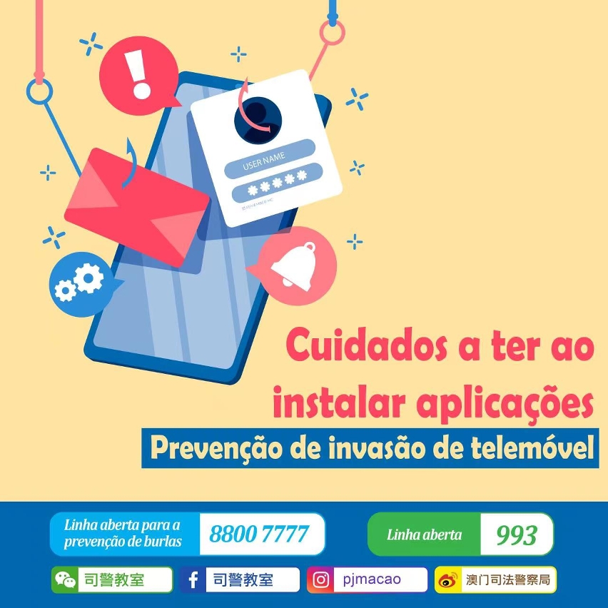 Cuidados a ter ao instalar novas aplicações. Prevenção de invasão de dispositivo móvel