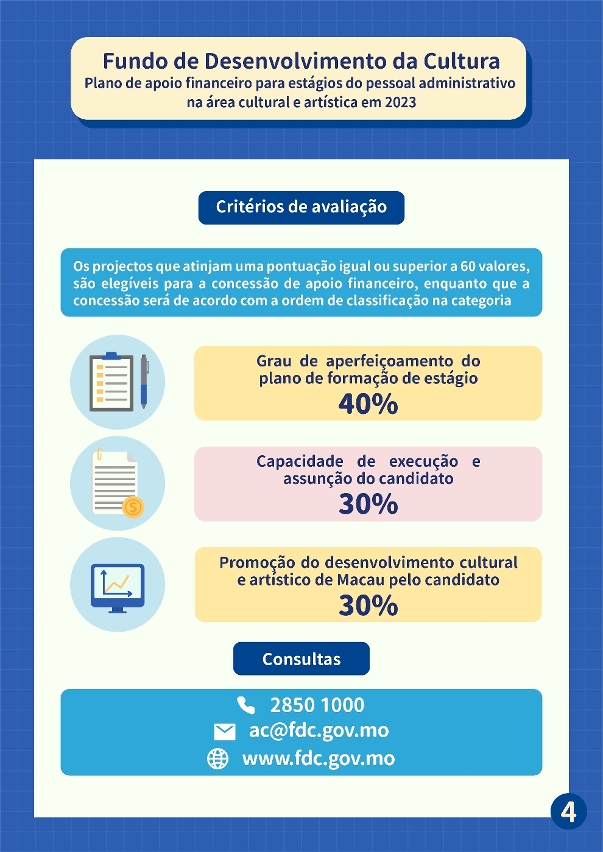 Plano de apoio financeiro para estágios do pessoal administrativo na área cultural e artística-04