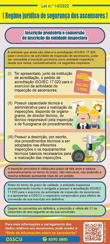 【infografia】inscrição provisória e conversão de inscrição da entidade inspectora