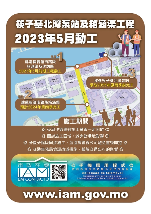 筷子基北灣泵站箱涵渠工程5月19日動工